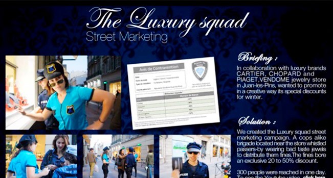 Street Marketing™ - Vendôme Jewellers 2 Street Marketing™